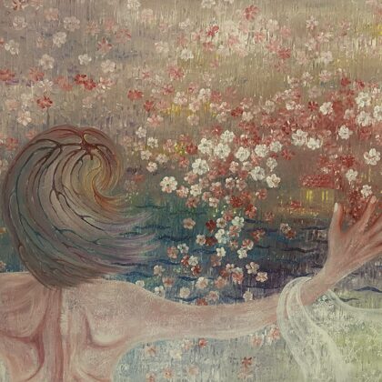 “Vision." Acrylic 80*100. Reserved