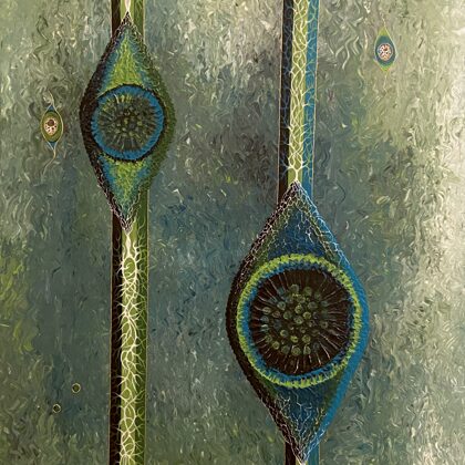 “Home guard" For security. Acrylic 100 * 80. Reserved