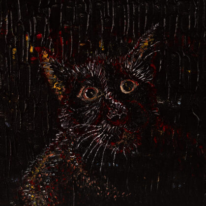 "Out of the Darkness." For inner peace, clarity of thoughts. Acrylic 20 * 20. € 90