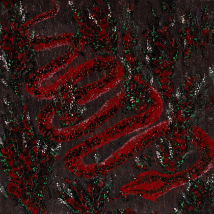 “Silent waiting." For patience, intellect, rationality, analysis. Acrylic 20 * 20. € 90 