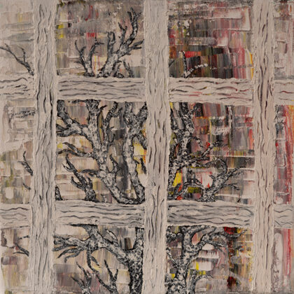 “When the party is near." For communication, relaxation. Acrylic 20 * 20. € 90 